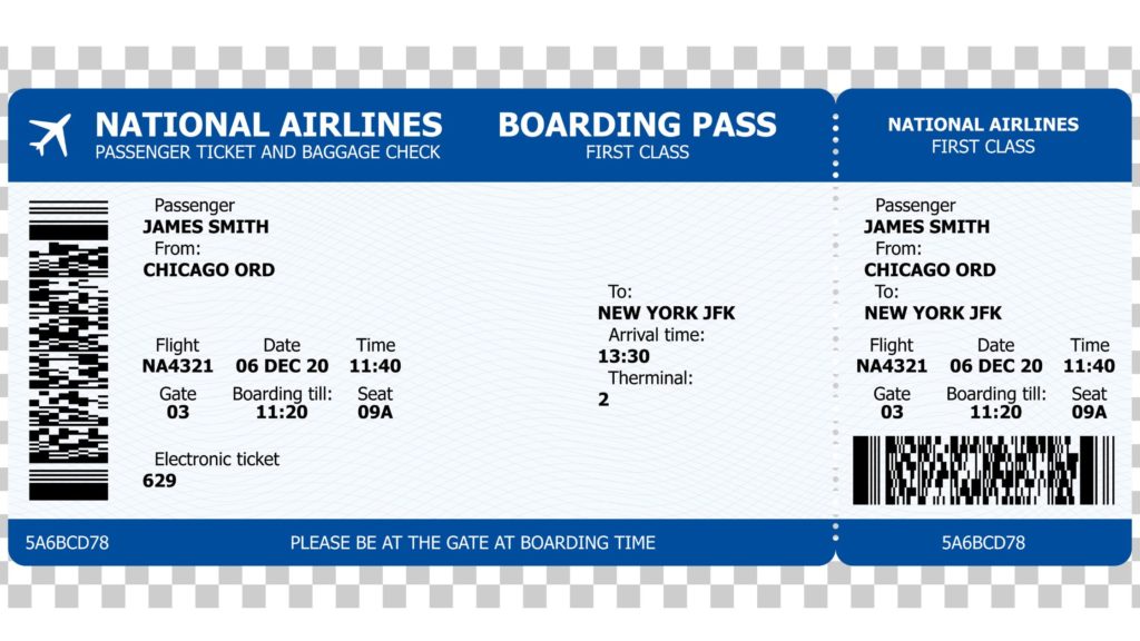 boarding pass