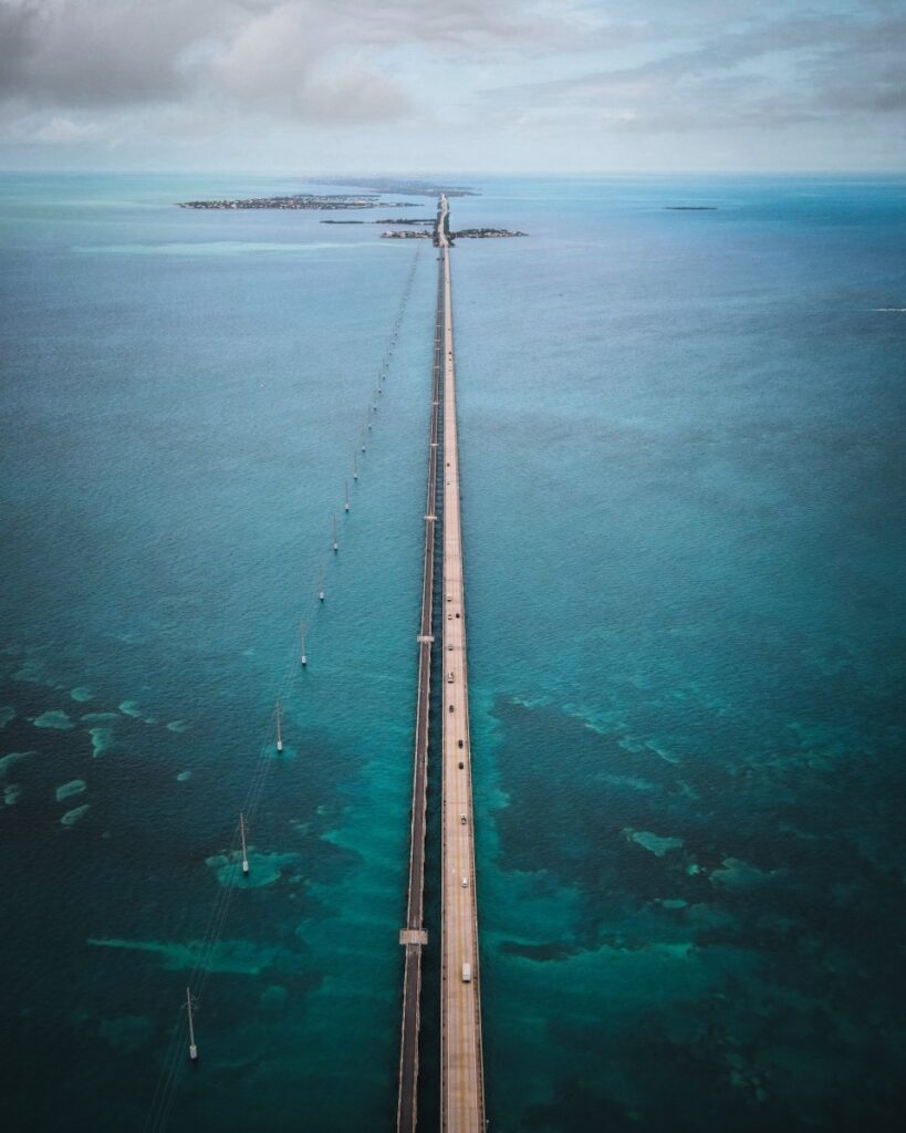 Key West Florida bridge to island