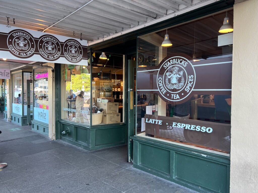 first Starbucks location Pike Place Seattle